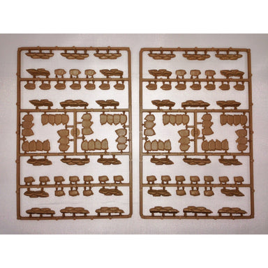 Renedra | Terrain Sandbags | 28mm Plastic Terrain | North Star Games | Miniature Kingdoms