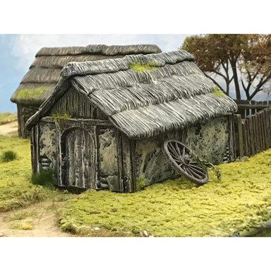 Renedra | Building Wattle And Daub Outbuilding | 28mm Plastic Terrain | North Star Games | Miniature Kingdoms