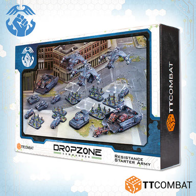 DropZone Commander | Resistance Starter Army | Small Scale Plastic Starter | TTCombat | Miniature Kingdoms