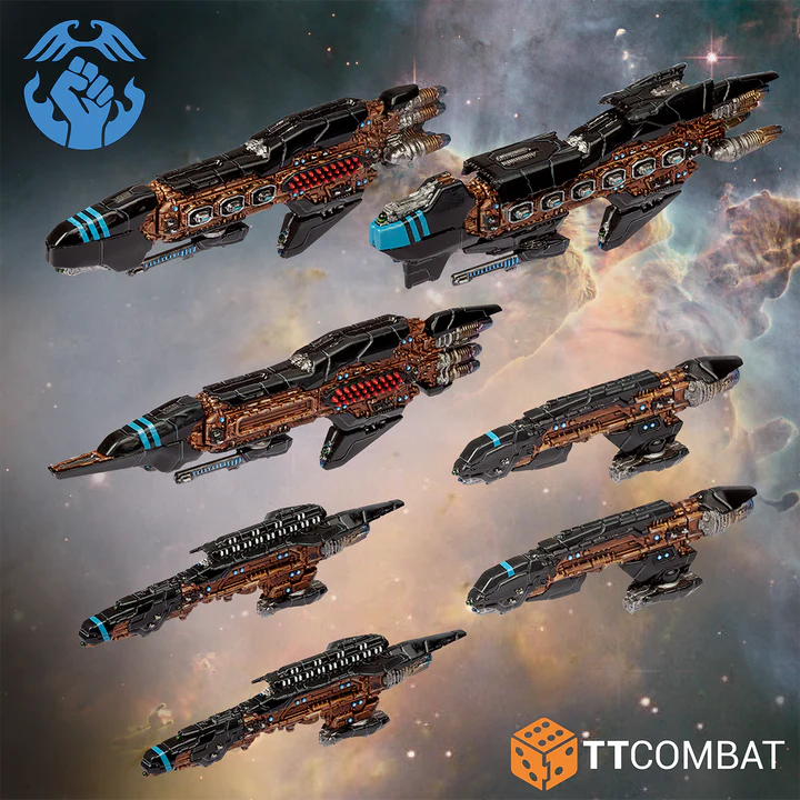 Dropfleet Commander | Resistance | Core Ships | Fleet Box