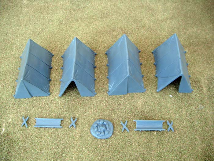 Renedra | Ridge Tents | 28mm Plastic Terrain