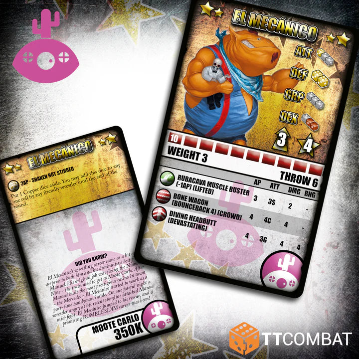 Rumbleslam | El Mecanico | 28mm Resin Blister Pack