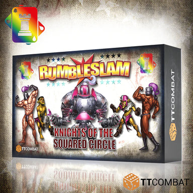 Rumbleslam | Team | Knights of the Squared Circle | 28mm Resin Team