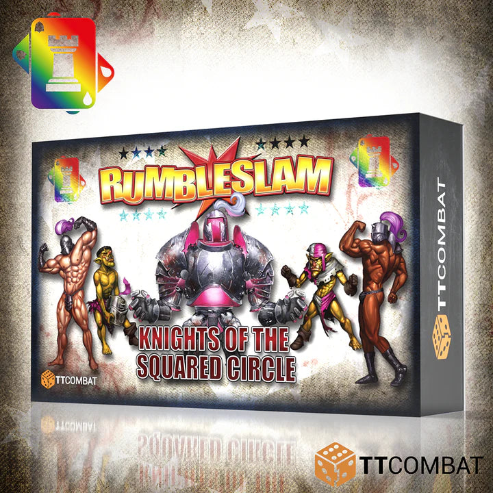 Rumbleslam | Team | Knights of the Squared Circle | 28mm Resin Team