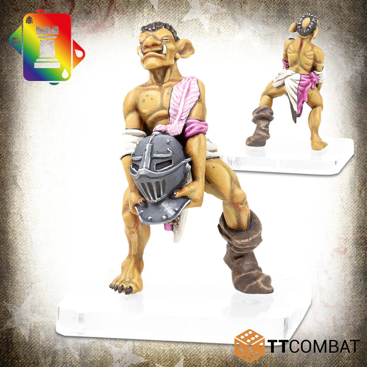 Rumbleslam | Team | Knights of the Squared Circle | 28mm Resin Team