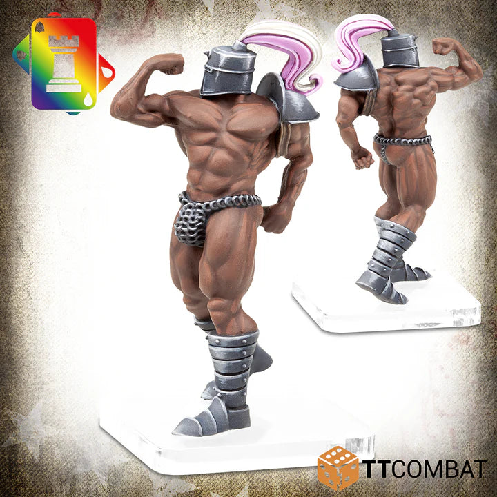 Rumbleslam | Team | Knights of the Squared Circle | 28mm Resin Team