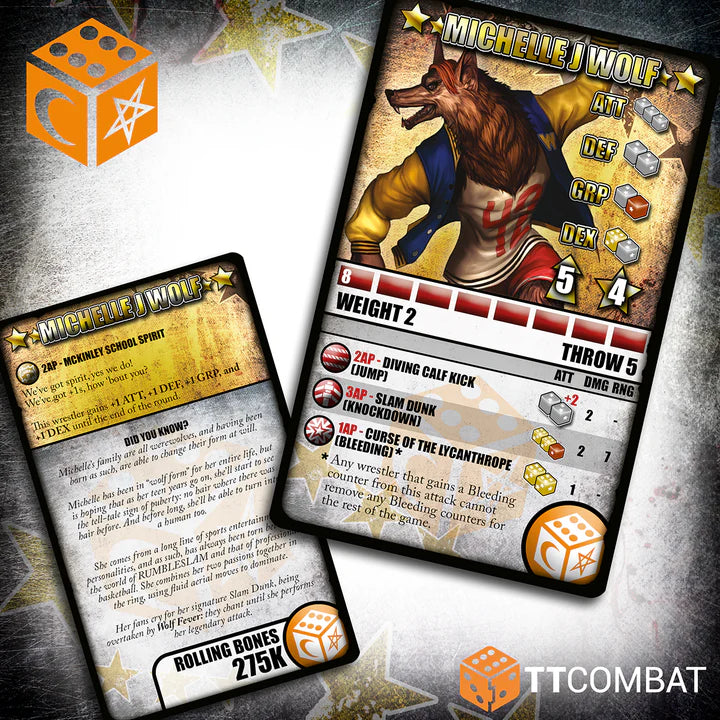 Rumbleslam | Michelle J Wolf | 28mm Resin Blister Pack