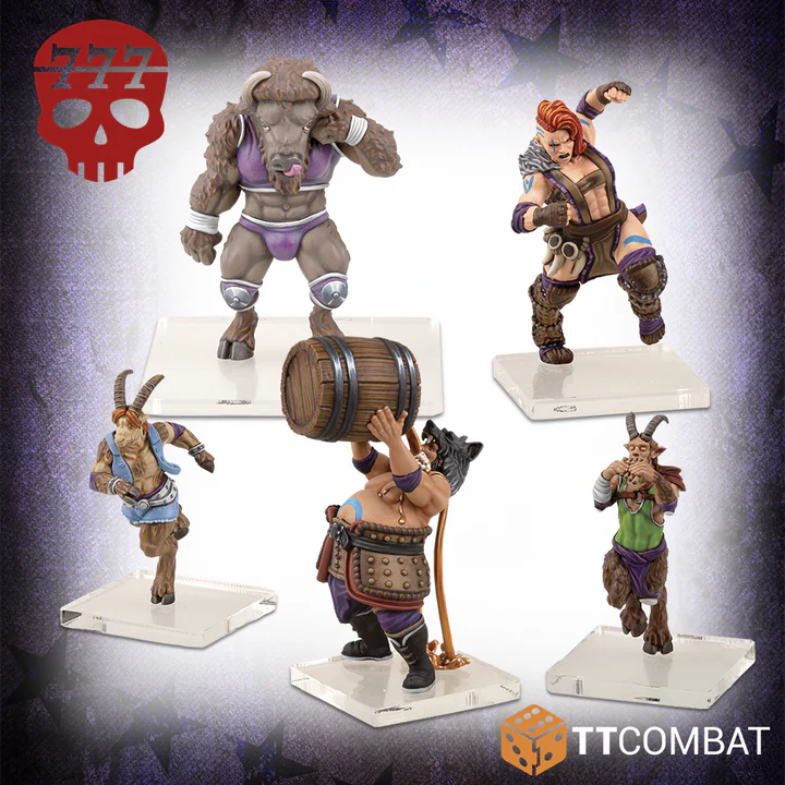 Rumbleslam | Team | Petty Fight Menagerie | 28mm Resin Team