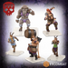 Rumbleslam | Team | Petty Fight Menagerie | 28mm Resin Team