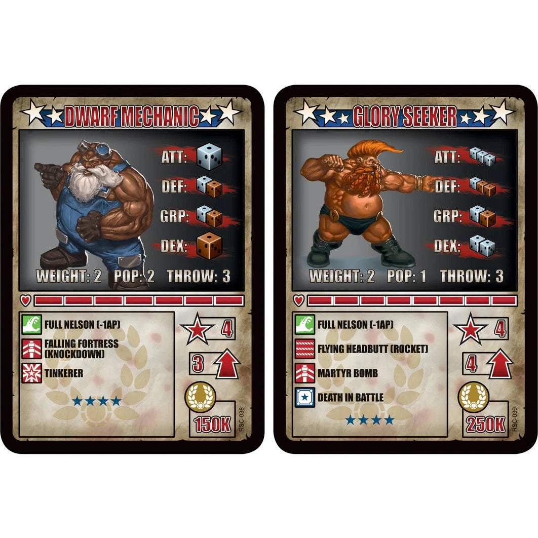 Rumbleslam | Team Runic Thunder | 28mm Resin Small Box | TTCombat | Miniature Kingdoms