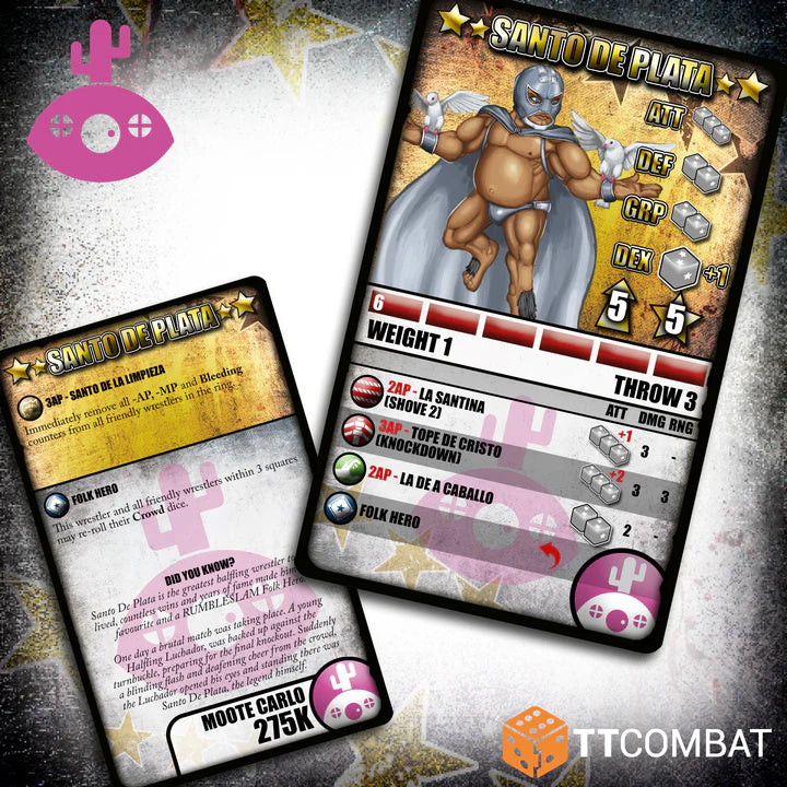 Rumbleslam | Santo De Plata | 28mm Resin Blister Pack