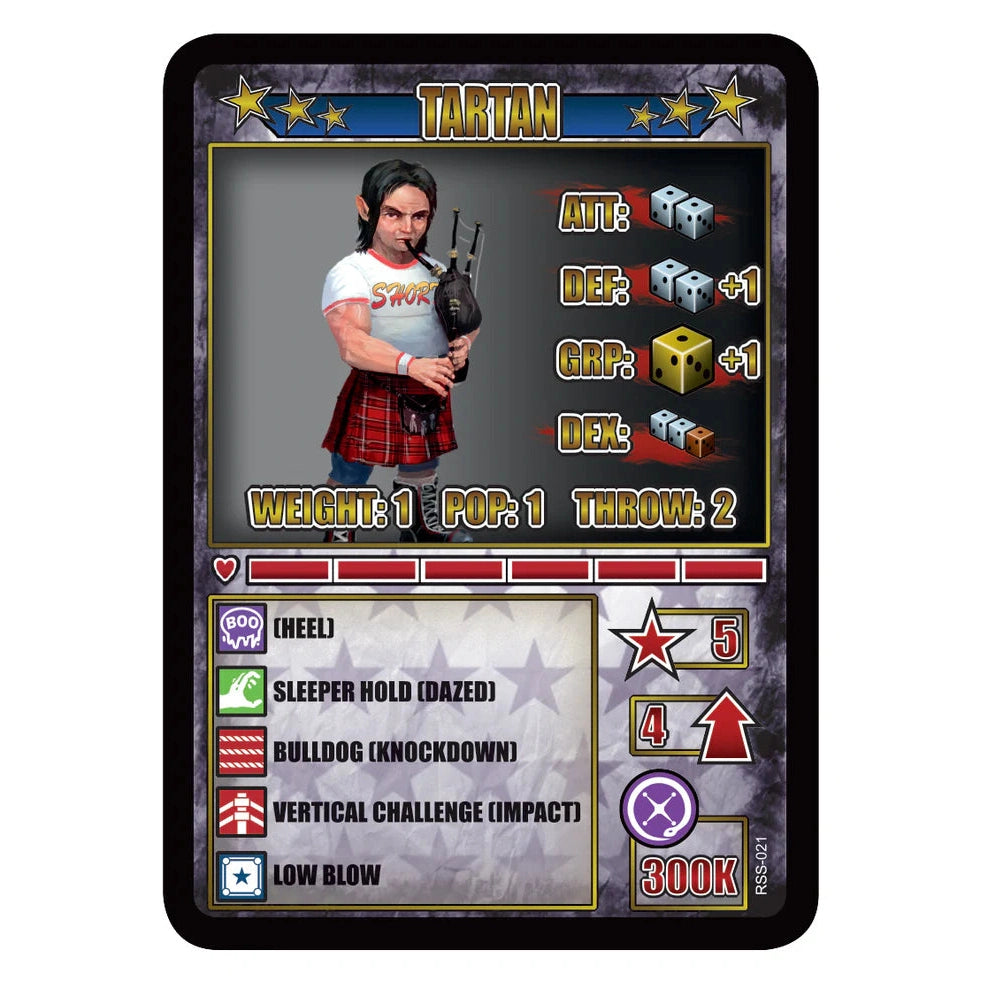 Rumbleslam | Star Tartan | 28mm Resin Blister Pack