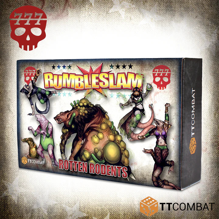 Rumbleslam | Team | The Rotten Rodents | 28mm Resin Team
