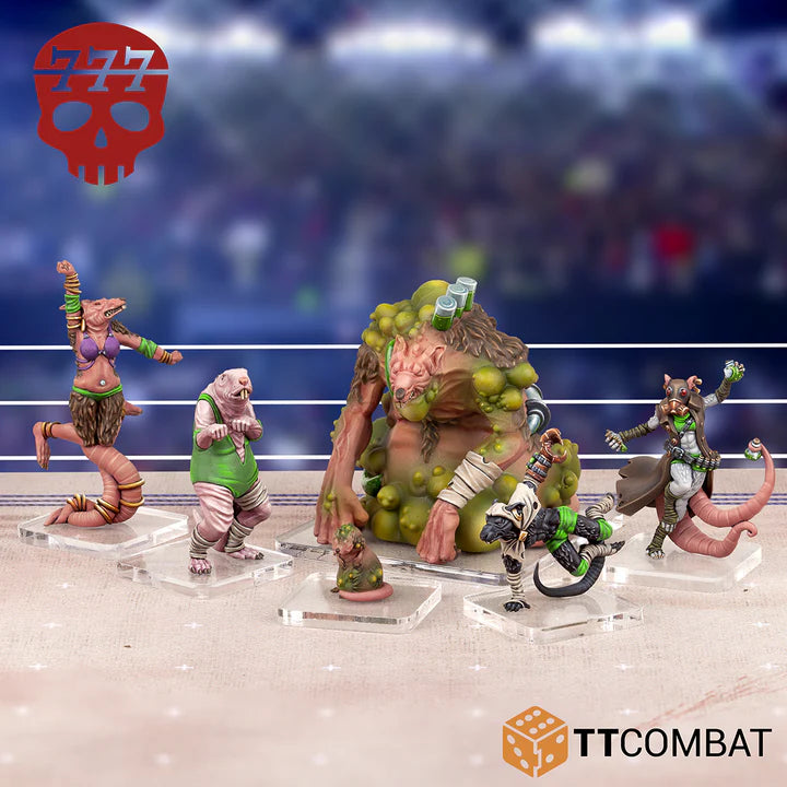 Rumbleslam | Team | The Rotten Rodents | 28mm Resin Team