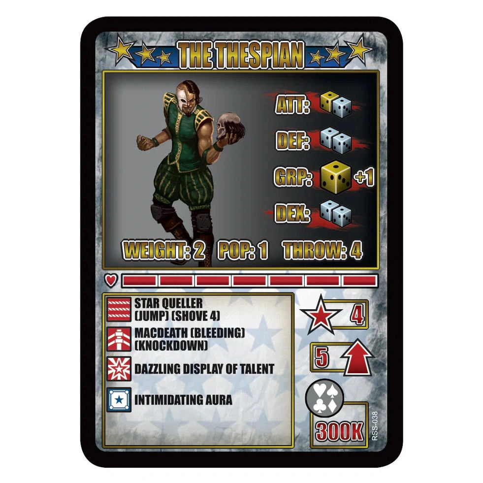 Rumbleslam | Star The Thespian | 28mm Resin Blister Pack