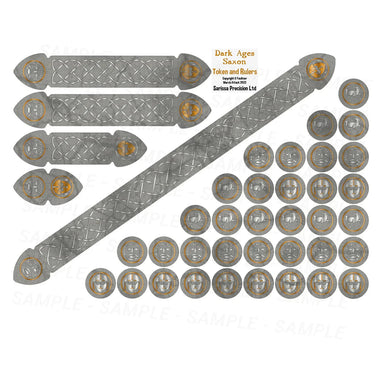 Saga | Tokens & Rulers | Dark Age Saxons | Tokens & Rulers Pack