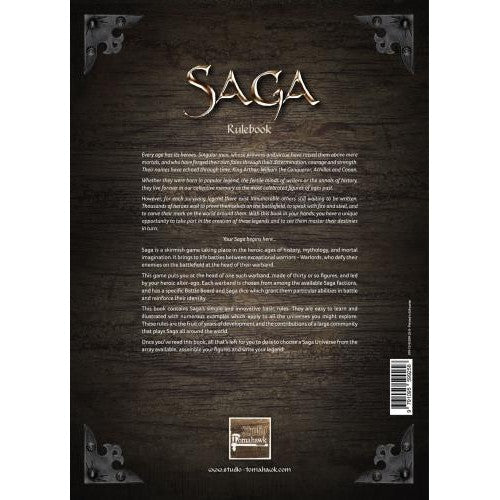SAGA | 2nd Edition Softback Rulebook for 28mm