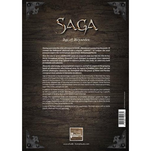 SAGA | Age of Alexander | Hardback Book Expansion for 28mm