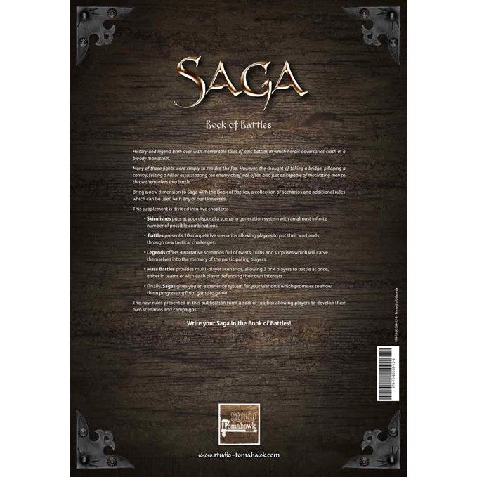 Saga | Rulebook SAGA Book Of Battles | 28mm Softback Book Expansion