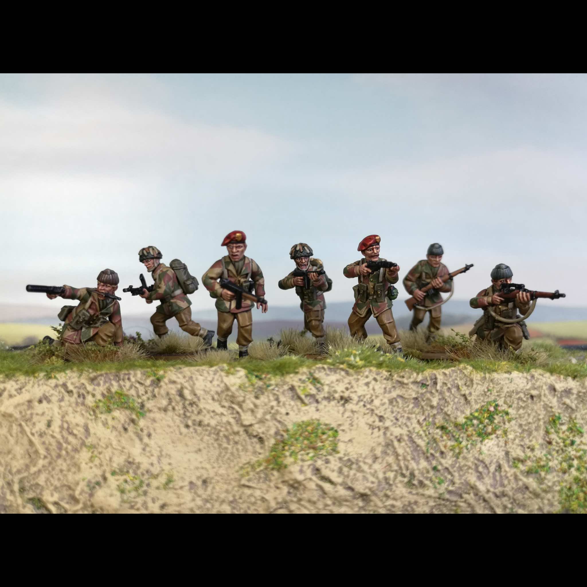 Worlds Ablaze | British SAS / Commandos | Plastic Unit | Wargames Atlantic | Miniature Kingdoms