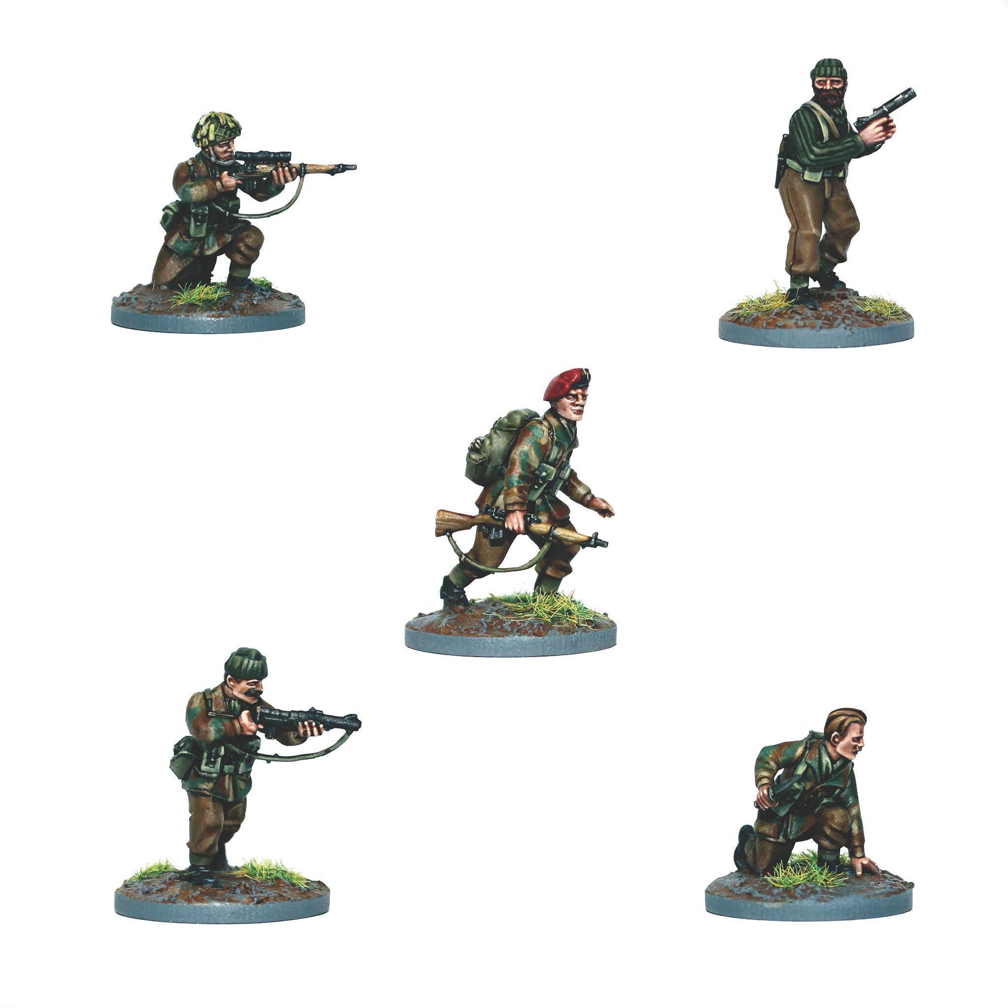 Worlds Ablaze | British SAS / Commandos | Plastic Unit | Wargames Atlantic | Miniature Kingdoms