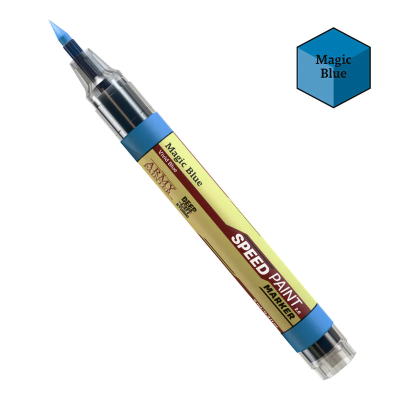 Army Painter | Speedpaints Markers | Magic Blue | 6ml Paint Marker