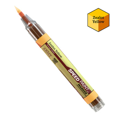 Army Painter | Speedpaints Markers | Zealot Yellow | 6ml Paint Marker