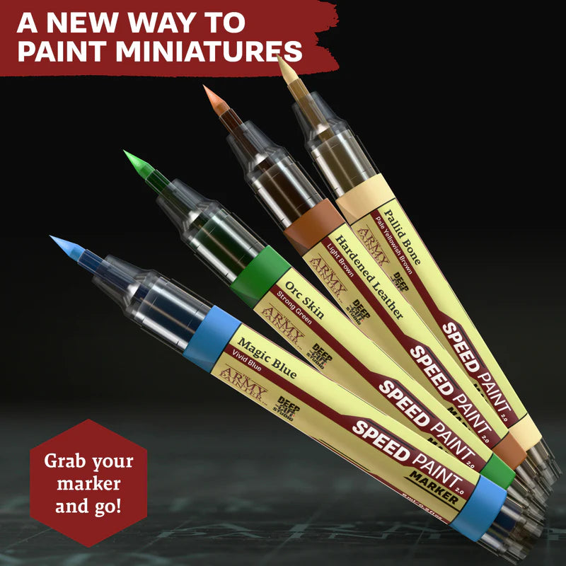 Army Painter | Speedpaints Markers Starter Set 10 Markers | Paint Set