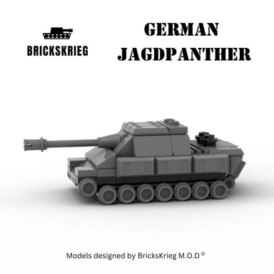 Brickskrieg | German | Jagdpanther | 1/100 Scale Blocks Model