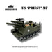 Brickskrieg | US | Preist M7 Tank | 1/100 Scale Blocks Model