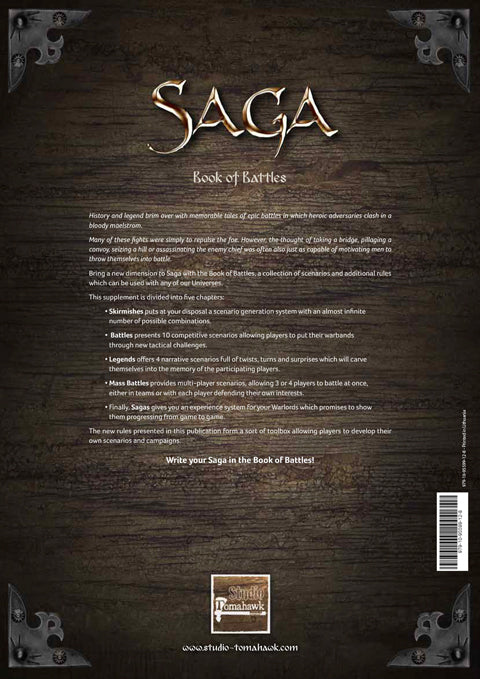 Saga | Rulebook SAGA Book Of Battles | 28mm Softback Book Expansion