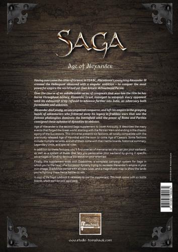 SAGA | Age of Alexander | Hardback Book Expansion for 28mm