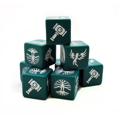Saga | Age of Magic | Forces of Order Dice | Dice Blister Pack