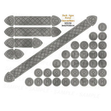 Saga | Tokens & Rulers | Dark Age Norse | Tokens & Rulers Pack