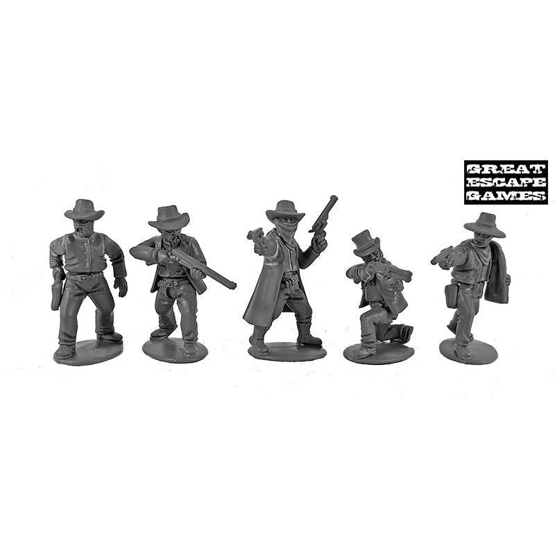 Dead Man's Hand | Gunfighters 1 Male | 28mm Plastic Unit | North Star Games | Miniature Kingdoms