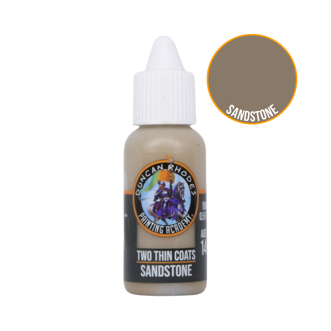 Two Thins Coats | Sandstone | 15ml Individual Paint