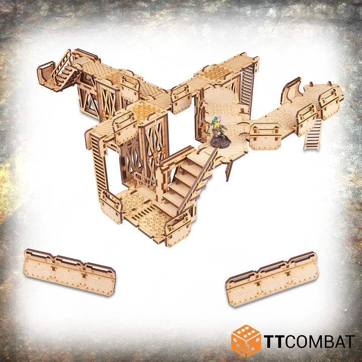 TT Combat | Sector 1 | Walkways | 28mm MDF Terrain