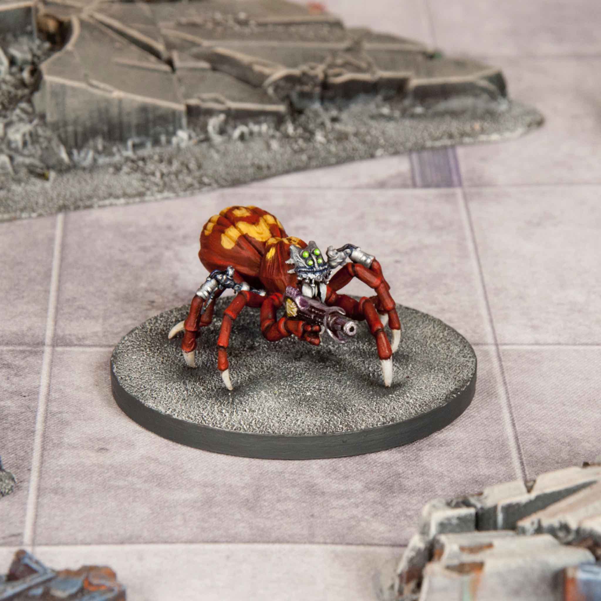 Classic Fantasy | Monsters Giant Spiders | Plastic Unit | Wargames Atlantic | Miniature Kingdoms