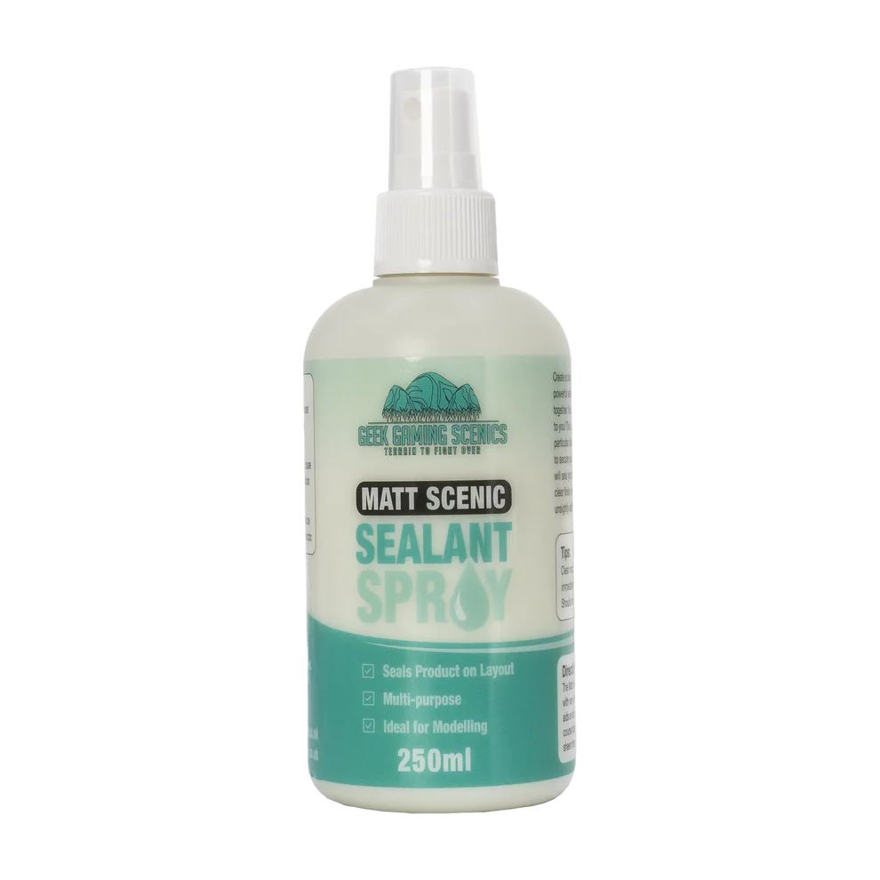 Geek Gaming Sealant Spray Crafting | 250ml Glue or Liquid | Geek Gaming | Miniature Kingdoms