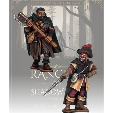 Rangers Of Shadow Deep | Monster Seb And Nicolan: Blood Moon Companions | 28mm Metal Blister Pack | North Star Games | Miniature Kingdoms