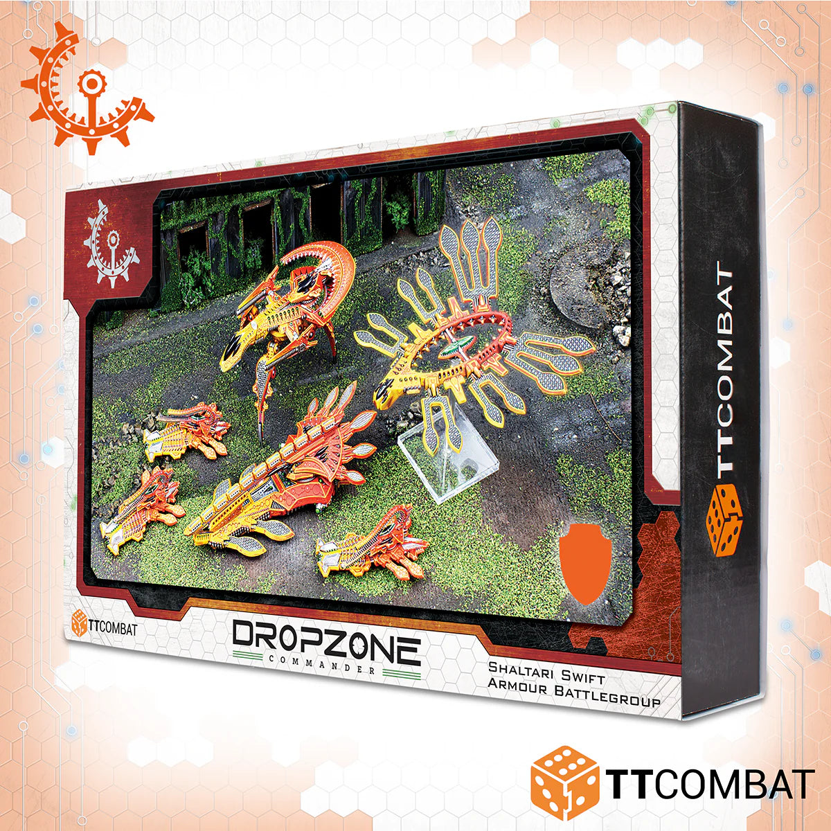 DropZone Commander | Shaltari Shaltari Swift Armoured Battlegroup | Small Scale Plastic Unit | TTCombat | Miniature Kingdoms