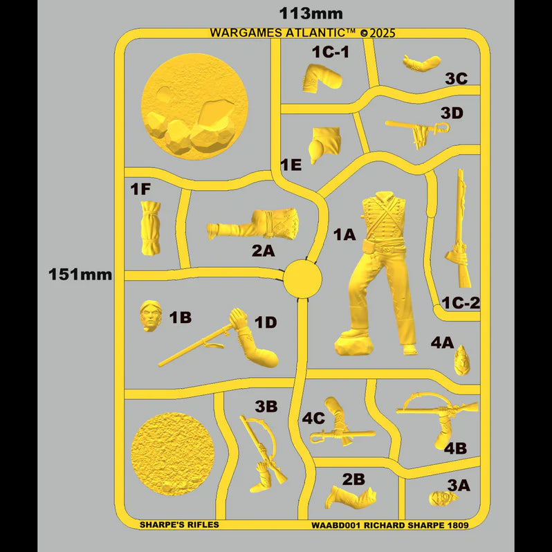 Sharpes Rifles | Richard Sharpe | Plastic Figure Box