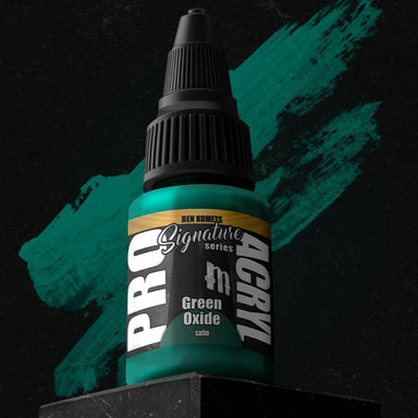 Pro Acryl | Ben Komets Green Oxide | 22ml Individual Paint | Element Games | Miniature Kingdoms