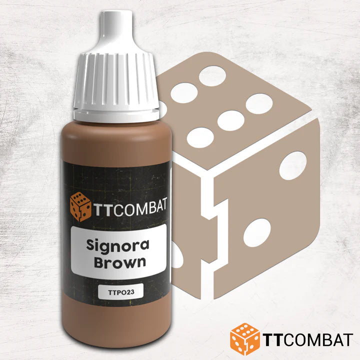 TTCombat | Signora Brown | 17ml Individual Paint | TTCombat | Miniature Kingdoms