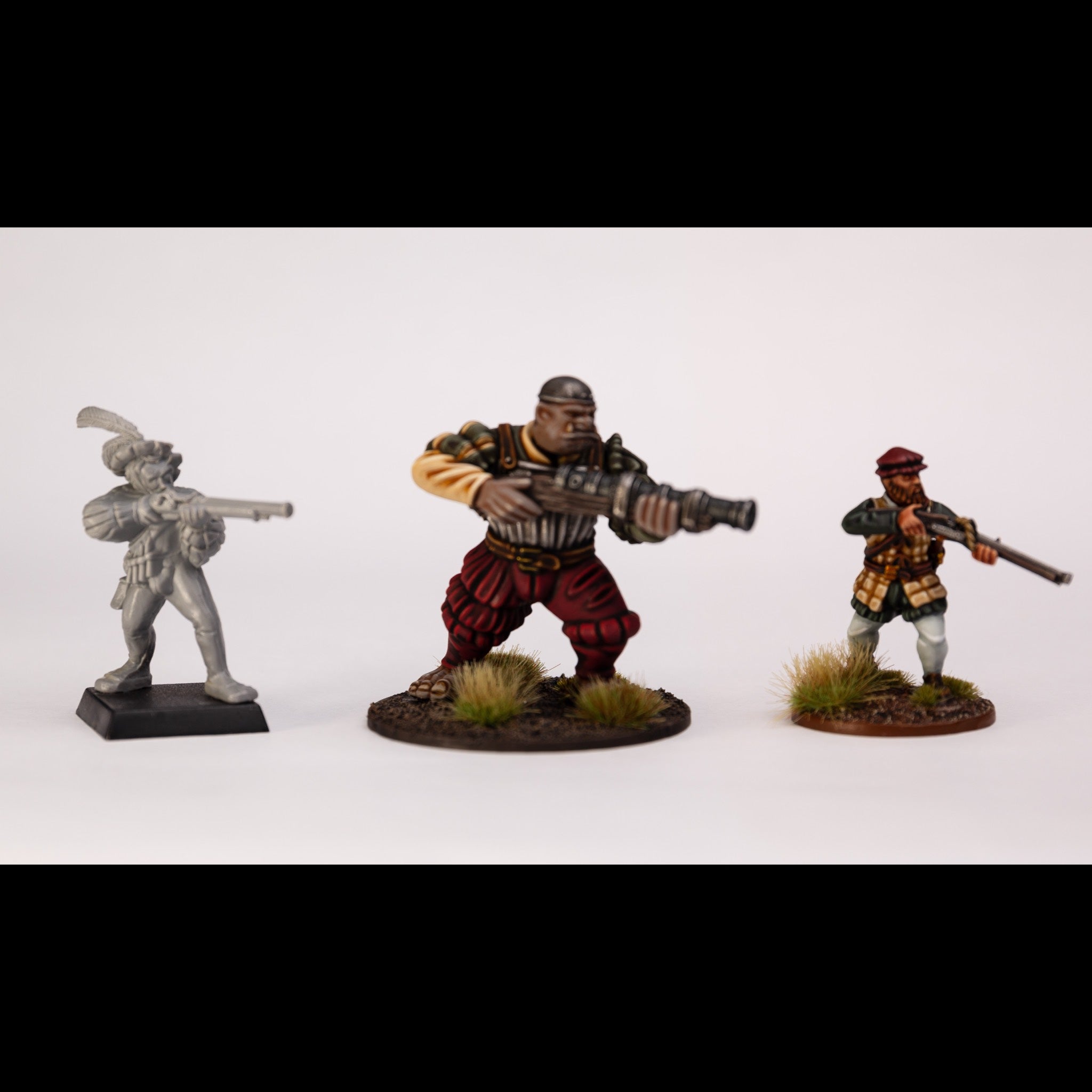 Classic Fantasy | Landsknecht Ogres | Plastic Unit | Wargames Atlantic | Miniature Kingdoms