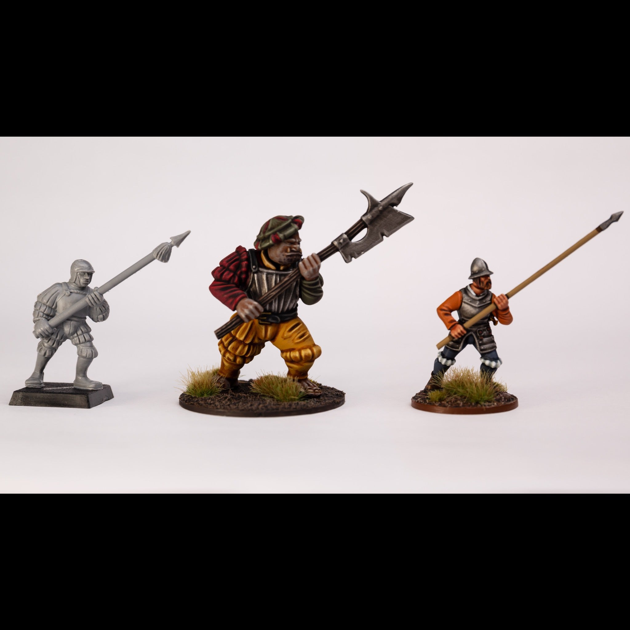 Classic Fantasy | Landsknecht Ogres | Plastic Unit | Wargames Atlantic | Miniature Kingdoms