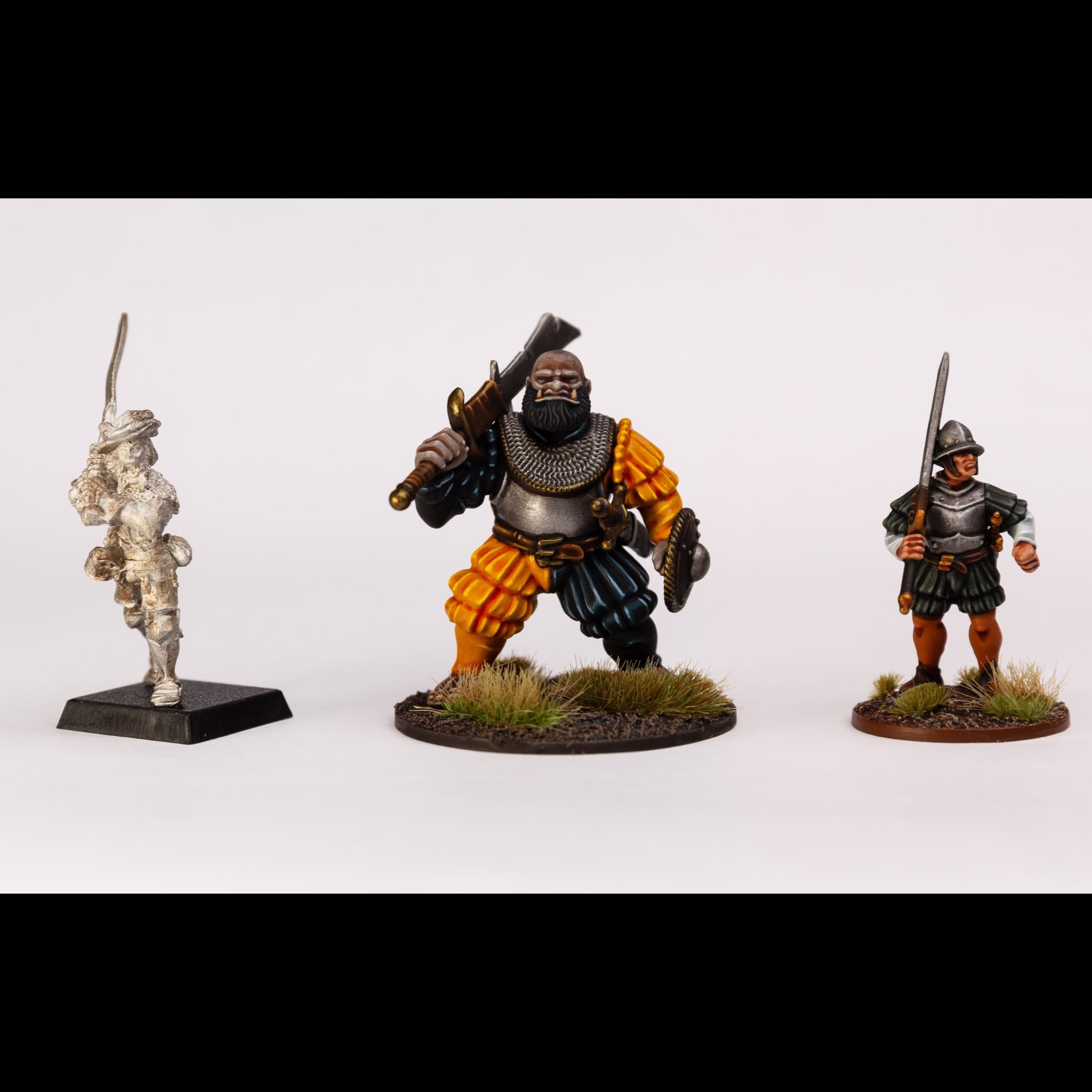 Classic Fantasy | Landsknecht Ogres | Plastic Unit | Wargames Atlantic | Miniature Kingdoms