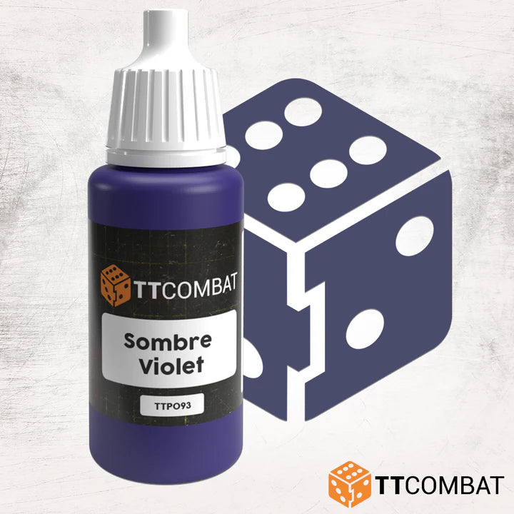 TTCombat | Sombre Violet | 17ml Individual Paint | TTCombat | Miniature Kingdoms