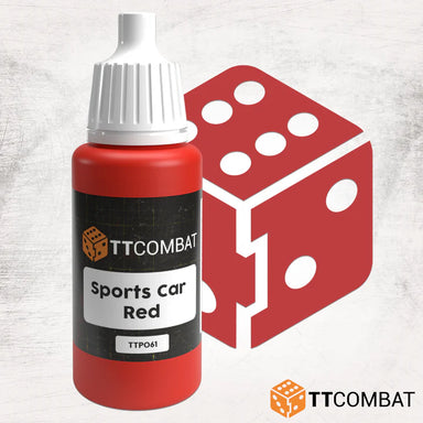 TTCombat | Sports Car Red | 17ml Individual Paint | TTCombat | Miniature Kingdoms