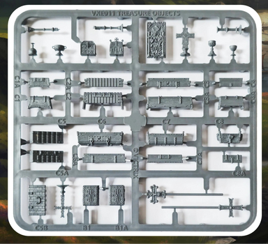 Victrix | Treasure and Chests | 28mm One Sprue Y86